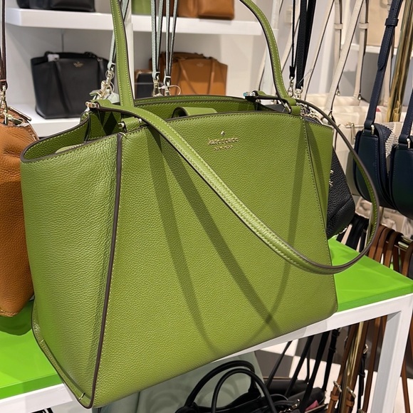 kate spade Bags Kate Spade Brim Laptop Tote Color Kelp Forest